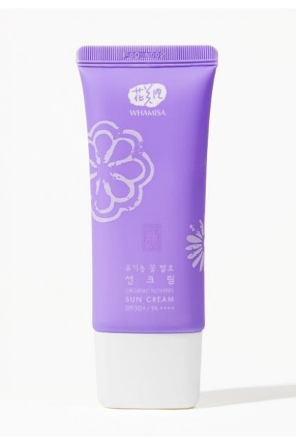 Organic Flowers Sun Cream with SPF 50+
