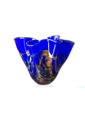 Cobalt Flare Vase