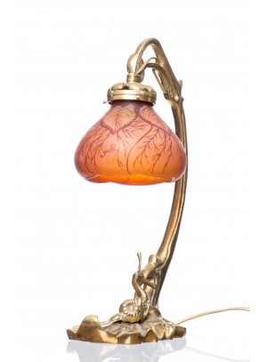 "Snail Affair" Table Lamp - Galle type