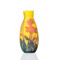 Yellow Lidia Vase - Daum Nancy type