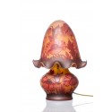 Table lamp galle type - Scarlet Poppies