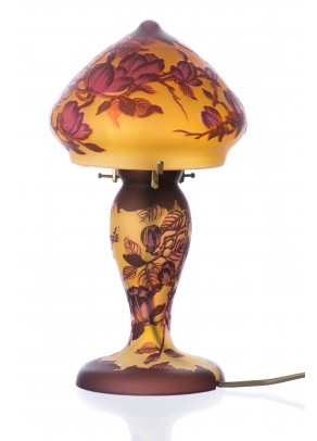 "Red Cara" Table Lamp-Galle type