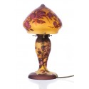 "Red Cara" Table Lamp-Galle type
