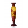 Vaza tip Galle "Peirai Vase with dark red Poppies"