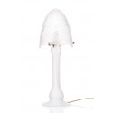"Frosted Flowers" Table Lamp-Art Nouveau style
