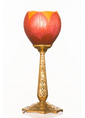 “Red Tulip” Table Lamp - Galle type