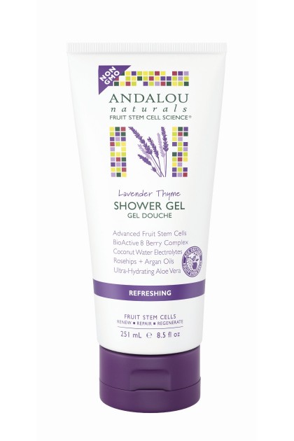 Lavender Thyme Refreshing Organic Shower Gel