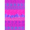 “Vuelo de mariposas violetas” baby alpaca and silk shawl