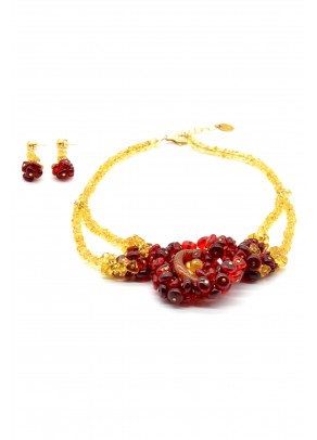 Murano Set Burgundy - 2 piece