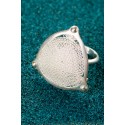 Silver Filigree Ring - First Diatom