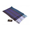 “Ultramarine” baby alpaca and silk scarf