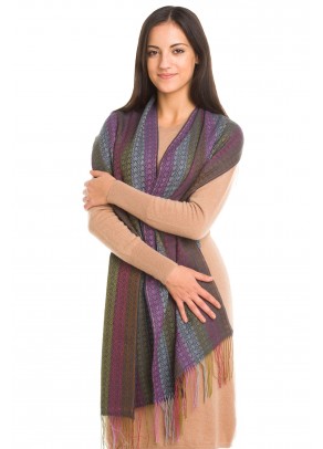 Vendimia - baby alpaca and silk scarf