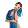 “Marvida” baby alpaca and silk scarf