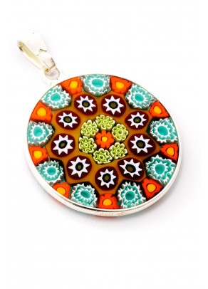 Pandantiv Murrine Grande (argint, 3,2 cm)