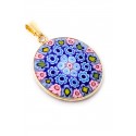 Murrine Pendant Mezzo (silver, 2,3 cm)