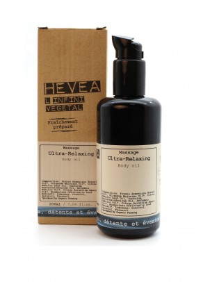 Relaxing aromatherapy organic massage oil with precious neroli and sandalwood - 200 ml