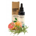 Organic bath nectar with rosemary and grapefruit