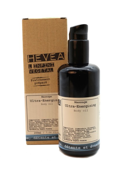 Energizing aromatherapy organic oil with grapefruit and peppermint - 200 ml