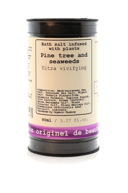 Luxury Bath Salts with organic essences of balsam fir and black spruce
