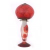 Fire Poppies Cameo Glass Table Lamp - Galle type