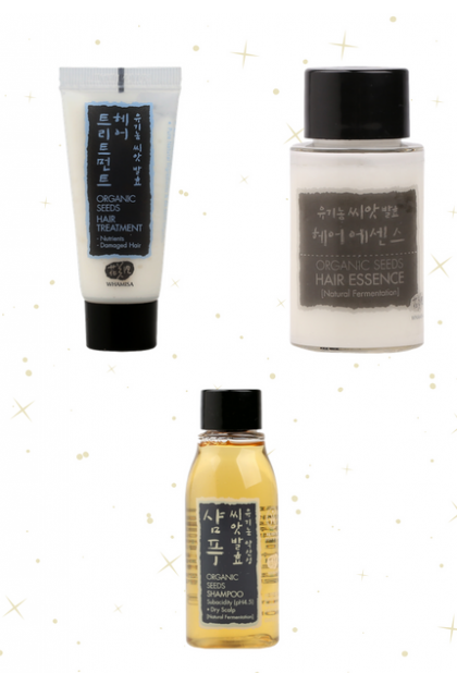 Whamisa Organic Cosmetics Dry Scalp Shampoo+Conditioner Gift Set