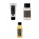 Whamisa Organic Cosmetics Dry Scalp Shampoo and Conditioner Gift/Travel Set