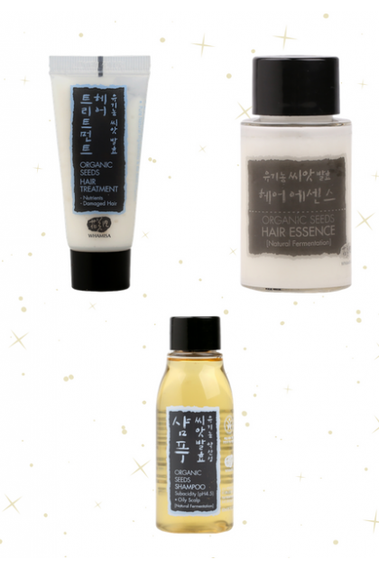 Whamisa Organic Cosmetics Oily Scalp Shampoo+Conditioner Gift Set