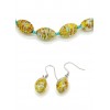 Murano Set Sommerso 10 mm oval - 3 piese