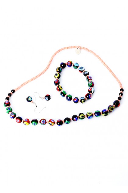 Set Murano Elfrida - 3 piese