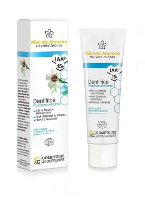 Pasta de dinti bio antitartru cu miere de manuka