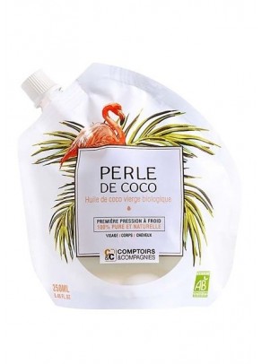 Ulei de cocos bio pentru uz cosmetic intens hidratant Perle de Cocos (virgin, Fair Trade)