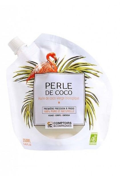 Ulei bio de cocos intens hidratant Perle de Cocos (virgin, Fair Trade)