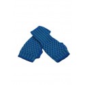 Yara multicolor Gloves - Manusi scurte, fara degete, din baby alpaca