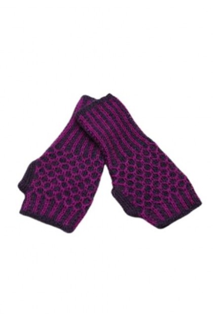 Suri Gloves - Manusi scurte, fara degete, din baby alpaca