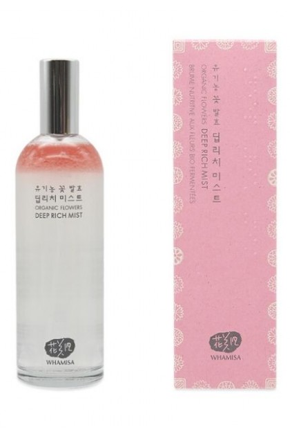 Spray tonifiant pentru fata bio Deep Rich cu imortela, crin vargat si camelie japoneza