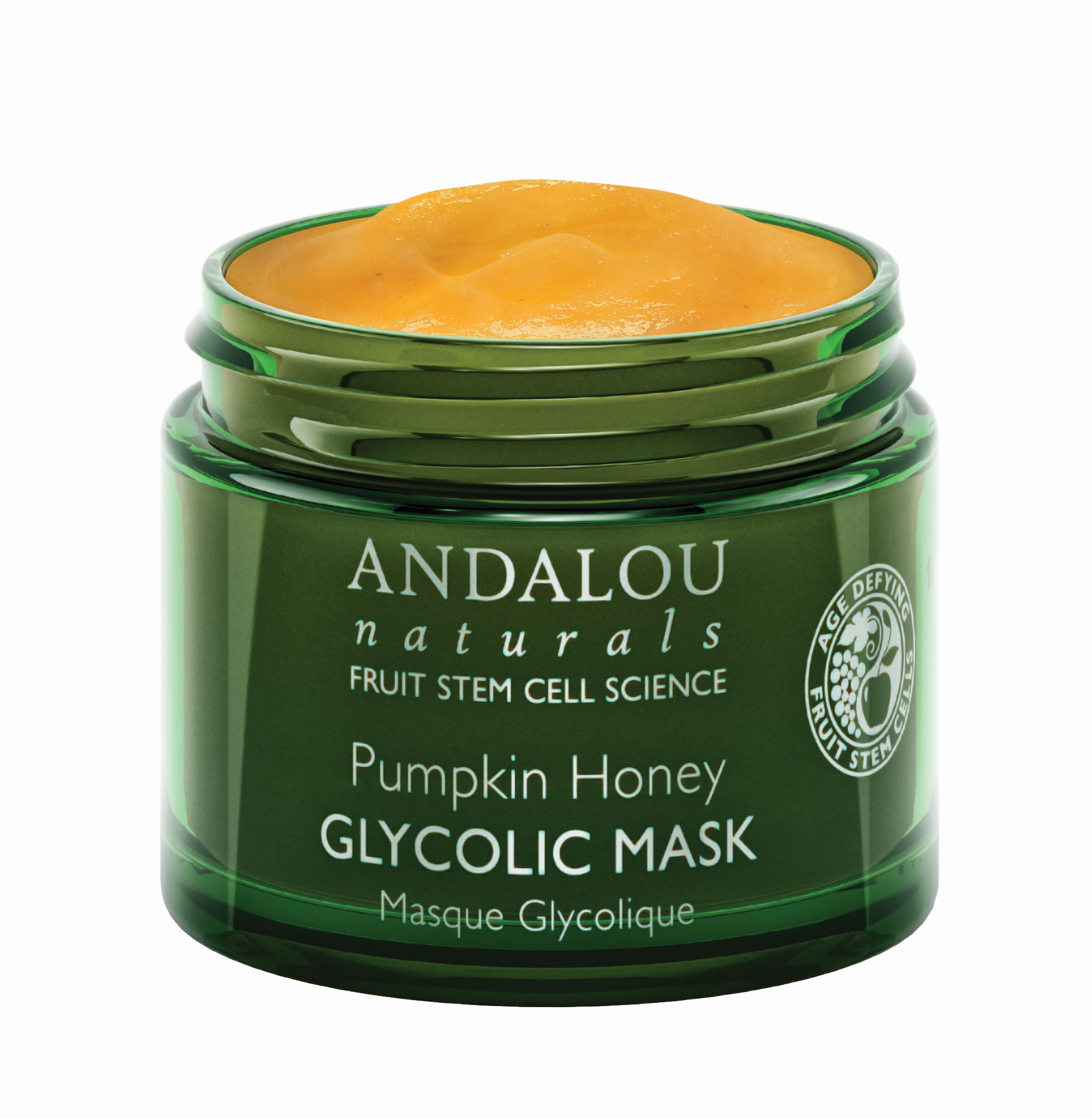 Masca cu extract organic de dovleac si celule stem de fructe